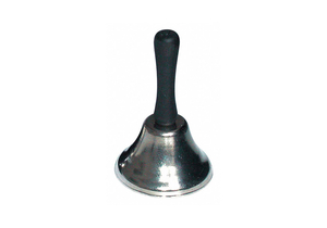 CALL BELL SLVR STEEL/WOOD by HealthSmart (Briggs Healthcare/MABIS)
