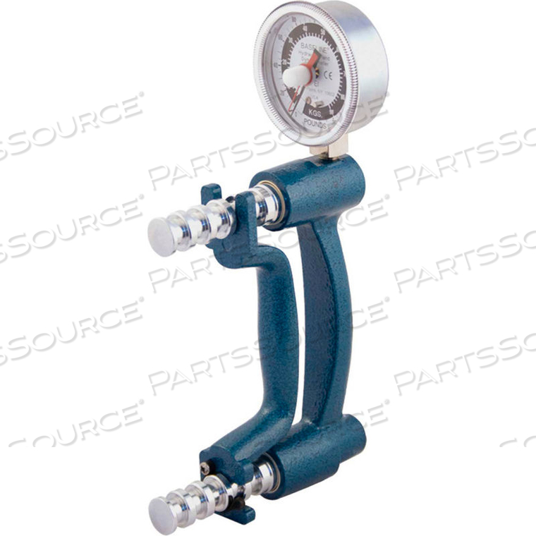 BASELINE STD HYDRAULIC HAND DYNAMOMETER, 200 LB. by Fabrication Enterprises BASELINE STD HYDRAULIC HAND DYNAMOMETER, 200 LB. by Fabrication Enterprises