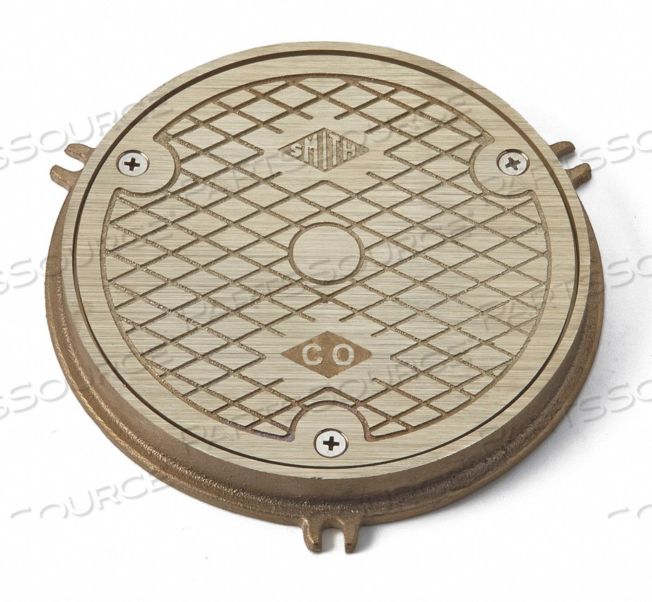 CLEANOUTS FLOOR ACCESS COVER 6-1/2 IN. by Jay R. Smith Mfg. Co CLEANOUTS FLOOR ACCESS COVER 6-1/2 IN. by Jay R. Smith Mfg. Co