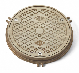 CLEANOUTS FLOOR ACCESS COVER 6-1/2 IN. by Jay R. Smith Mfg. Co CLEANOUTS FLOOR ACCESS COVER 6-1/2 IN. by Jay R. Smith Mfg. Co