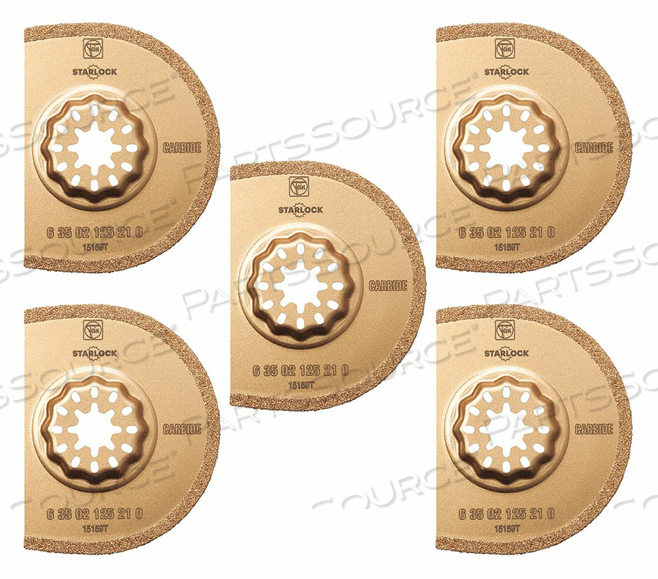 OSCILLATING BLADES 3IN 3IN L PK5 by Fein