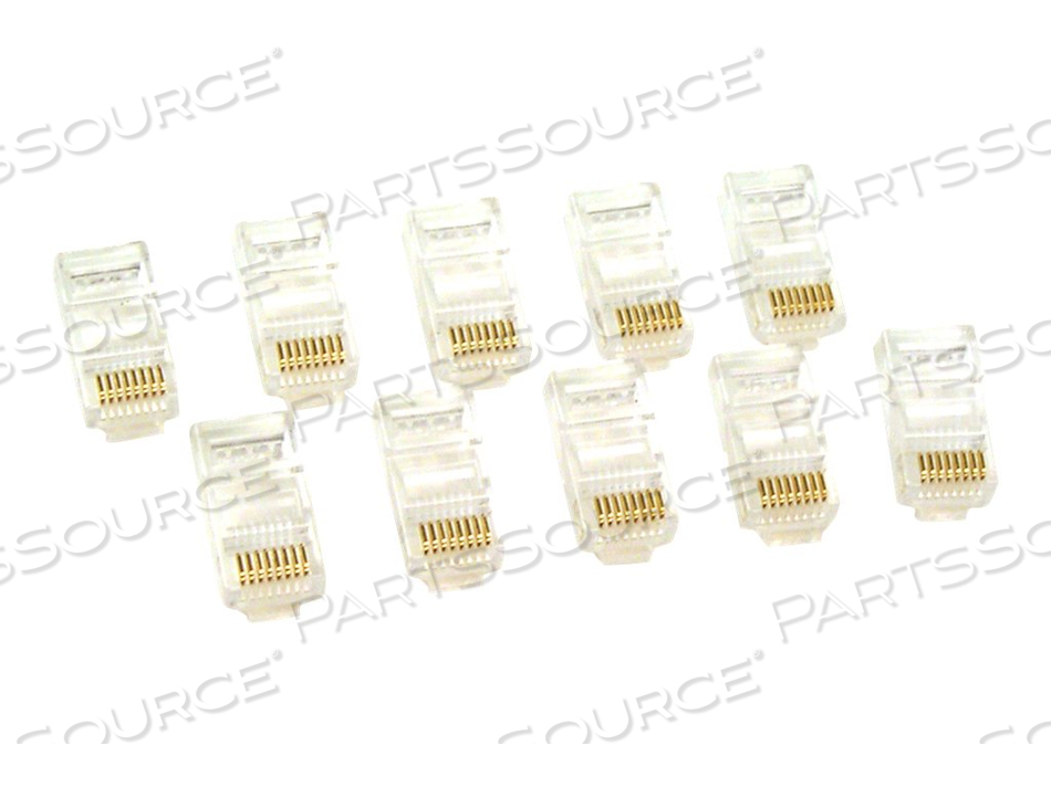 RJ45 PLUG FOR ROUND CABLE 10 PACK by Belkin