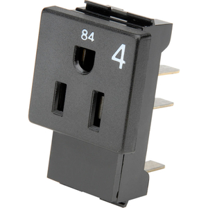 INTERION CIRCUIT 4 RECEPTACLE - (PACKAGE OF 4) by Electri-Cable Assemblies INTERION CIRCUIT 4 RECEPTACLE - (PACKAGE OF 4) by Electri-Cable Assemblies