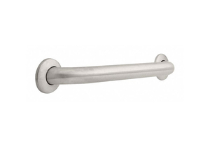 GRAB BAR SILVER 1-1/8 LX18 D by Franklin Brass