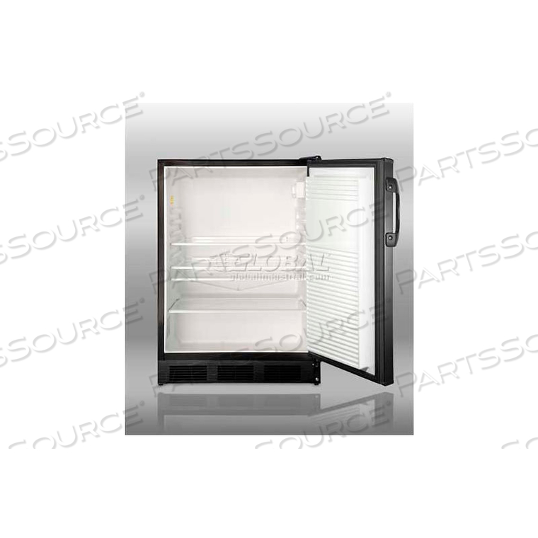 ADA COMP FREESTANDING REFRIGERATOR 5.5 CU. FT. BLACK by Summit Appliance (Div. of Felix Storch, Inc.) ADA COMP FREESTANDING REFRIGERATOR 5.5 CU. FT. BLACK by Summit Appliance (Div. of Felix Storch, Inc.)