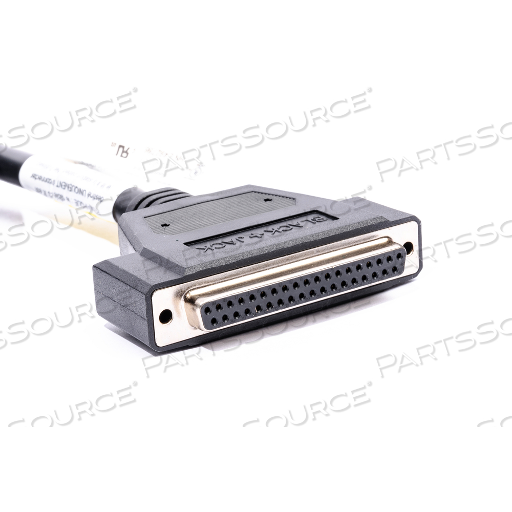 MAGNETIC CABLE, BLACK, JACK 37-PIN MALE BRICK, 37-PIN MAGNETIC FEMALE TO 37-PIN CONVENTIONAL FEMALE by HatchMed