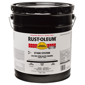 245480 RUST-OLEUM V7400 PAINT, 5 GAL, SAFETY YELLOW, GLOSS, HIGH PERFORMANCE by Rust-Oleum