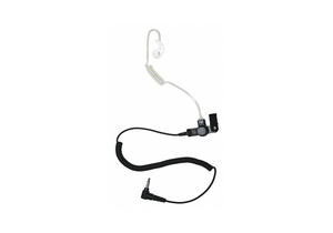 LONG TUBE LISTEN ONLY EARPIECE BLACK by Earphone Connection