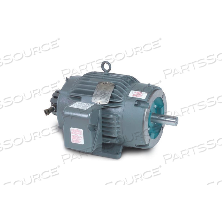 MOTOR, 3HP, 1760RPM, 3PH, 60HZ, 182TC, 0628M, TEBC, F1 by BALDOR