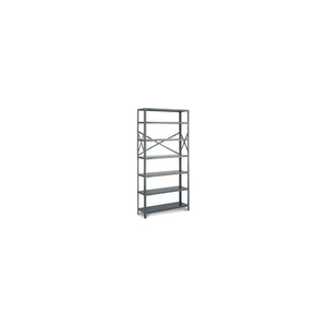 BOXER OPEN STARTER, OSB97-1848-8L, 48"W X 18"D X 97"H, 8 SHELVES, 22 GA, DARK GRAY by Tri-Boro Shelving