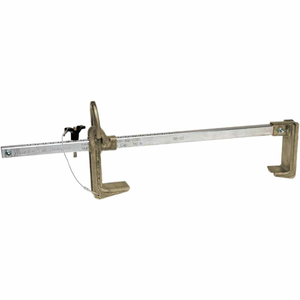 BEAMER BBC, FITS 12" TO 24" BEAMS UP TO 2-1/2"- 4" THICK, STEEL, 130-420 LBS CAPACITY by Guardian Fall Protection