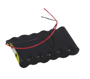 RECHARGEABLE BATTERY PACK, NICKEL CADMIUM, 7.2V, 0.7 AH, WIRE LEADS by R&D Batteries, Inc.