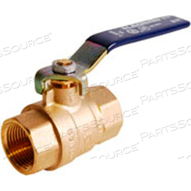 4" T-2000NL NO LEAD FORGED BRASS FULL PORT BALL VALVE 