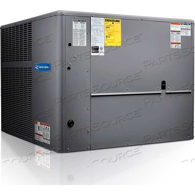 3 TON MULTI-POSTION PACKAGED HEAT PUMP - 14 SEER - 36000 BTU - 240V 