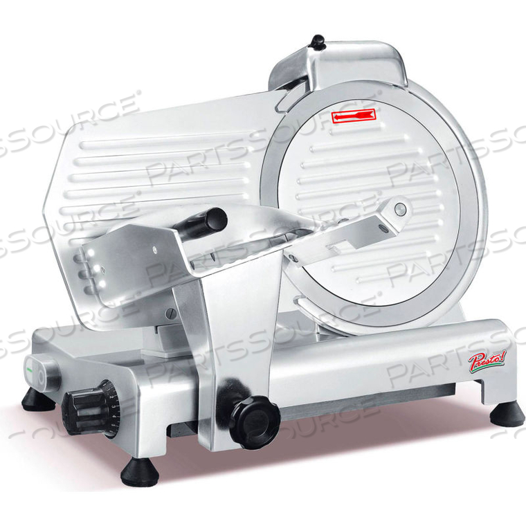 PRIMO - FOOD SLICER, COMPACT, 12" BLADE, 1/3 HP, 120V by Mvp Group Corporation PRIMO - FOOD SLICER, COMPACT, 12" BLADE, 1/3 HP, 120V by Mvp Group Corporation