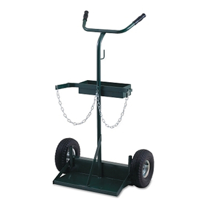 SERIES 140 TRUCKS, HOLDS 9 1/4"-10 1/2" CYLINDERS, 10"  PNEUMATIC WHEELS by Harper