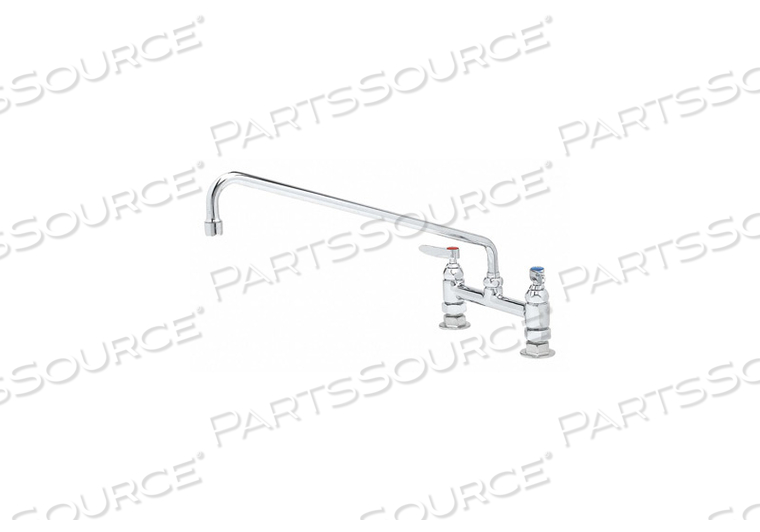 LOW ARC CHROME T S BRASS 18.39GPM by T&S Brass