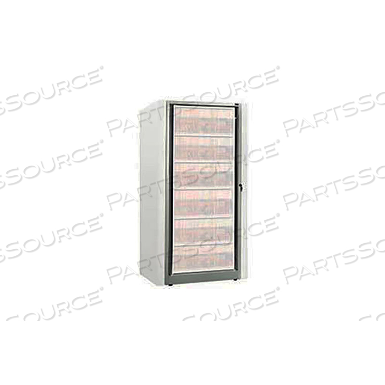 ROTARY FILE CABINET COMPONENTS, BASE ADDER UNIT, LEGAL, 4-HIGH, LIGHT GRAY by Datum Filing