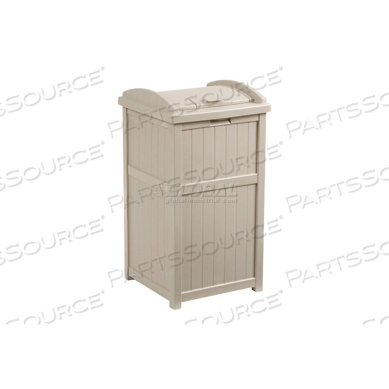 TRASH HIDEAWAY OUTDOOR WASTE RECEPTACLE by Suncast Commercial