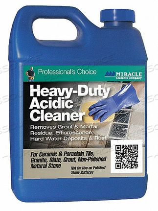 STONE CLEANER 32 OZ BOTTLE PK6 by Miracle Sealants Company STONE CLEANER 32 OZ BOTTLE PK6 by Miracle Sealants Company