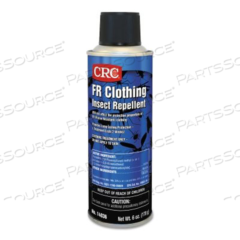 FR CLOTHING INSECT REPELLENT, 6 WT OZ 