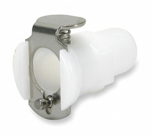 1/4 NPT NON-VALVED ACETAL COUPLING BODY by Colder Products Company