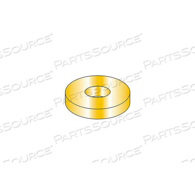 FLAT WASHER - M6 - HARDENED STEEL - ZINC YELLOW - CLASS 10.9 - DIN 125A - PKG OF 100 by Titan Fasteners FLAT WASHER - M6 - HARDENED STEEL - ZINC YELLOW - CLASS 10.9 - DIN 125A - PKG OF 100 by Titan Fasteners