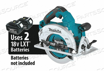 LXT CORDLESS 7-1/4" CIRCULAR SAW, TOOL ONLY, LITHIUM-ION, BRUSHLESS, 18V, 6000RPM by Makita LXT CORDLESS 7-1/4" CIRCULAR SAW, TOOL ONLY, LITHIUM-ION, BRUSHLESS, 18V, 6000RPM by Makita