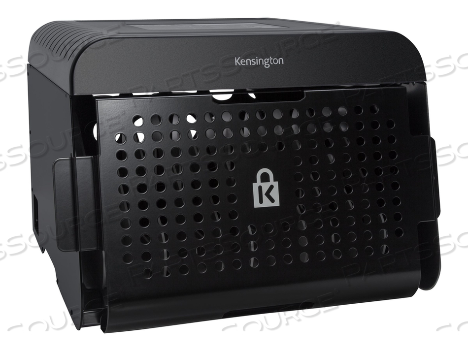 THE LOCKING DOOR PROVIDES SECURITY TO THE KENSINGTON UNIVERSAL AC CHARGE STATION by Kensington Computer Products