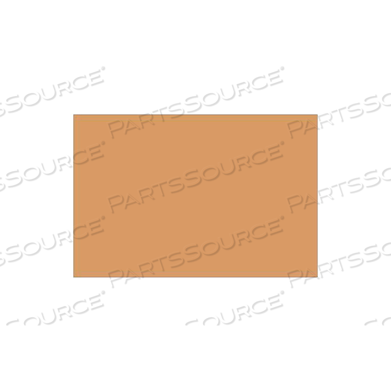 4" X 6" BLOCK OUT LABELS KRAFT 500 PER ROLL by Box Packaging Inc 4" X 6" BLOCK OUT LABELS KRAFT 500 PER ROLL by Box Packaging Inc