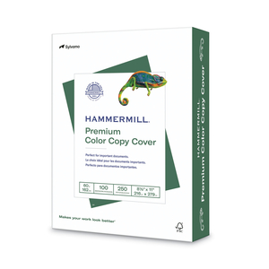 PREMIUM COLOR COPY COVER, 100 BRIGHT, 60 LB COVER WEIGHT, 8.5 X 11 by Hammermill PREMIUM COLOR COPY COVER, 100 BRIGHT, 60 LB COVER WEIGHT, 8.5 X 11 by Hammermill