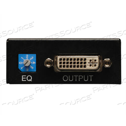 EXTENDER, BLACK, 1920 X 1080 PIXEL, MEETS GSA, TAA, 200 FT MAXIMUM DISTANCE, 1 PORT, RJ-45 FEMALE, DVI-I DUAL LINK FEMALE by Tripp Lite