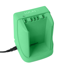 DESK-TOP BATTERY CHARGER, LUCAS by Physio-Control