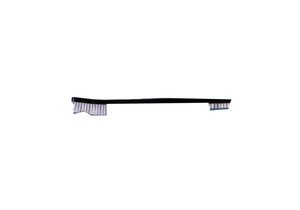 TOOTHBRUSH STYLE NYLON DOUBLE BRUSH, BLACK by Healthmark Industries