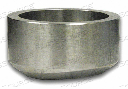 OUTLET, 316/316L STAINLESS STEEL, 1/2 IN X 1/2 IN FITTING PIPE SIZE, FEMALE X FEMALE, CLASS 3000 by Penn Machine Works