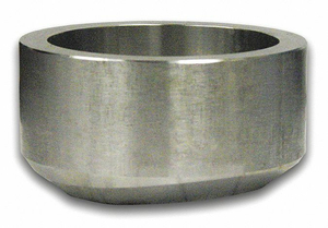 OUTLET, 316/316L STAINLESS STEEL, 1/2 IN X 1/2 IN FITTING PIPE SIZE, FEMALE X FEMALE, CLASS 3000 by Penn Machine Works