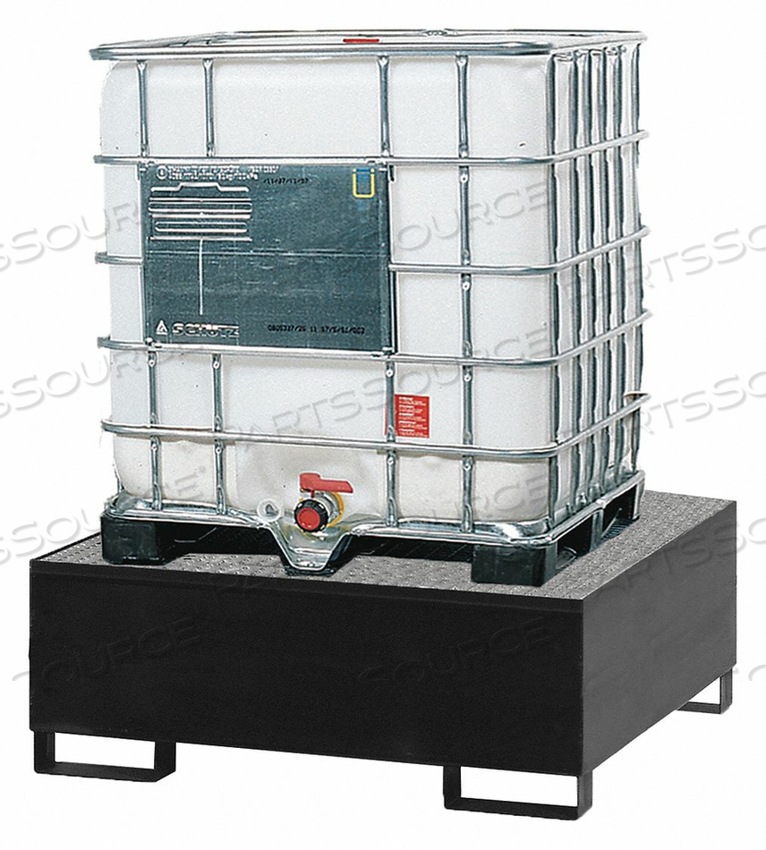 BLACK DIAMOND IBC STEEL SPILL PALLET by Enpac