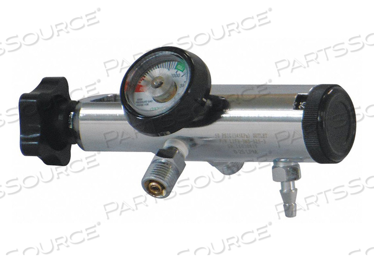 EMS OXYGEN BRASS REGULATOR by LIFE Corporation EMS OXYGEN BRASS REGULATOR by LIFE Corporation