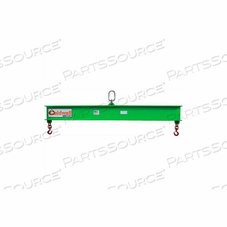 COMPOSITE LIFTING BEAM, 1 TON CAPACITY, 3' HOOK SPREAD 