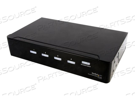 4 PORT DVI VIDEO SPLITTER WITH AUDIO - VIDEO/AUDIO SPLITTER - 4 X DVI + 4 X AUDIO - DESKTOP by StarTech.com Ltd.