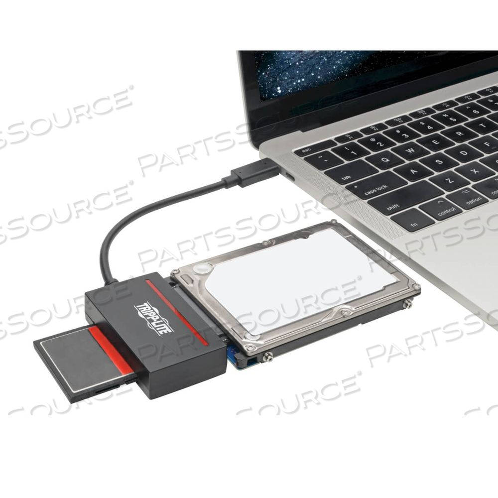 USB-C CFAST 2.0 CARD READER USB 3.1 GEN 1 SATA III ADAPTER by Tripp Lite