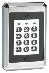 ACCESS KEYPAD WEATHERIZED 3-1/2INW BLACK by Linear