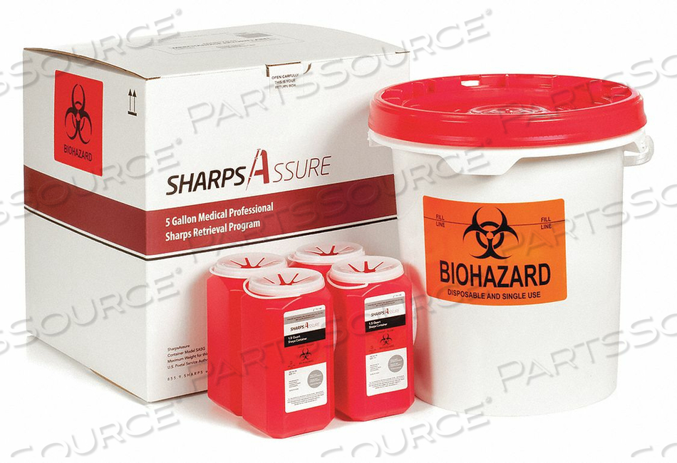SHARPS CONTAINER 11 W 5 GAL. SNAP LID by Sharps Compliance, Inc. SHARPS CONTAINER 11 W 5 GAL. SNAP LID by Sharps Compliance, Inc.