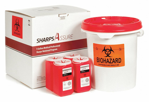 SHARPS CONTAINER 11 W 5 GAL. SNAP LID by Sharps Compliance, Inc.