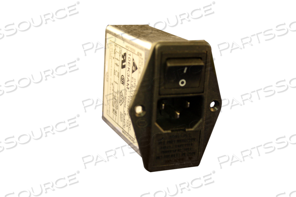 115/250VAC 10A POWER ENTRY MODULE FILTER by Delta Electronics 115/250VAC 10A POWER ENTRY MODULE FILTER by Delta Electronics