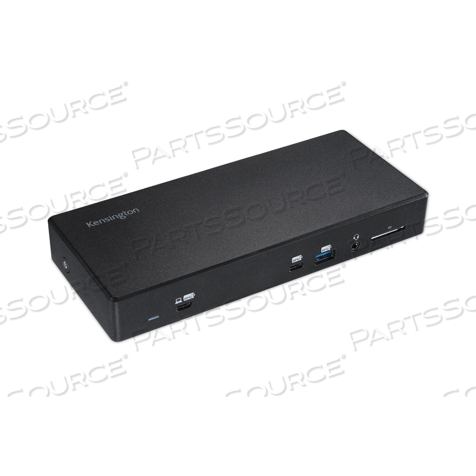 SD4850P USB-C 10GBPS DUAL VIDEO DRIVERLESS DOCKING STATION, 100W PD, DP++/HDMI, WINDOWS, DOCKING STATION, USB-C 3.1, HDMI, 2 X DP++, GIGE, N by Kensington Computer Products SD4850P USB-C 10GBPS DUAL VIDEO DRIVERLESS DOCKING STATION, 100W PD, DP++/HDMI, WINDOWS, DOCKING STATION, USB-C 3.1, HDMI, 2 X DP++, GIGE, N by Kensington Computer Products