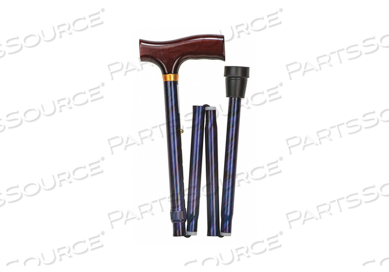 CANE FOLDING ADJUSTABLE by HealthSmart (Briggs Healthcare/MABIS)