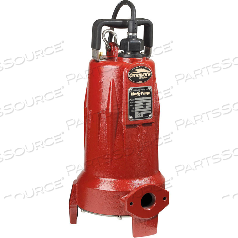 2 HP, 208/230V, 25FT CORD GRINDER PUMP 