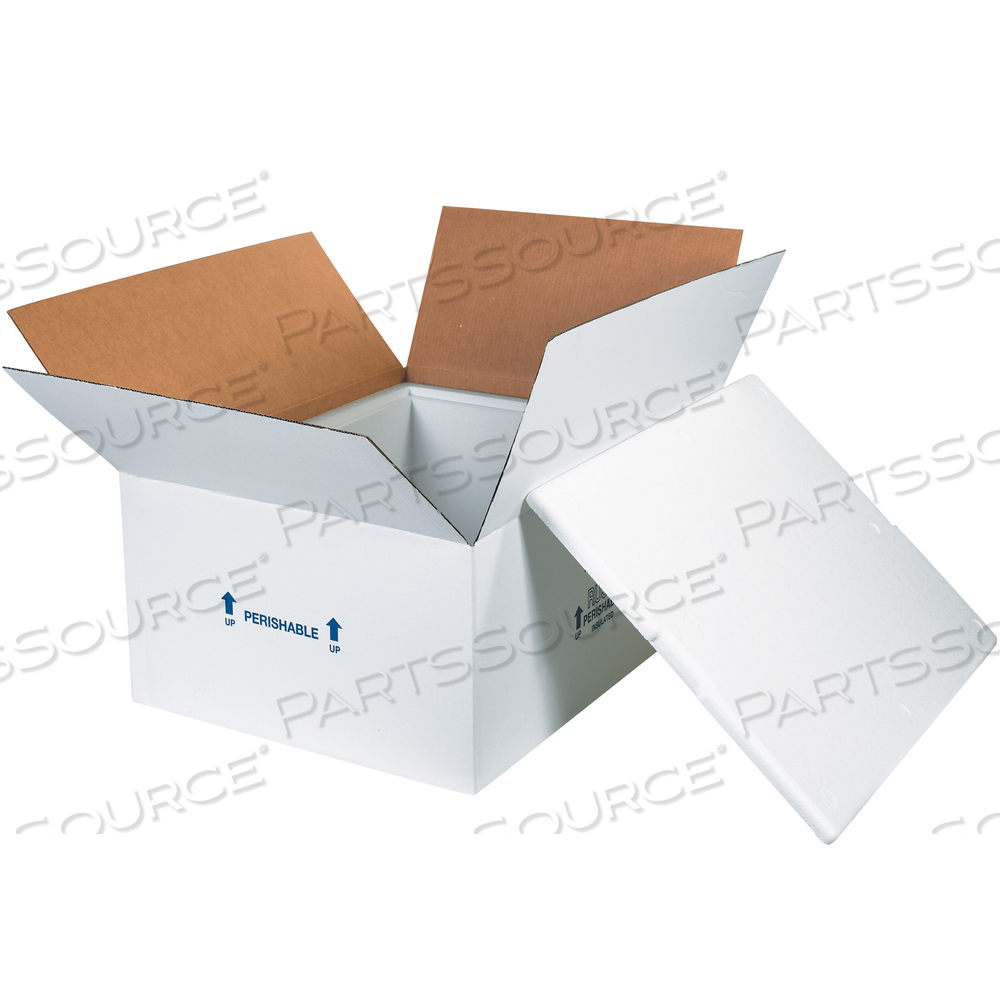 INSULATED SHIPPING KITS, 26" X 19 3/4" X 10 1/2", WHITE, 1/CASE by BOX Partners (Box Acquisitions, LLC)
