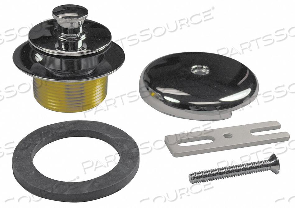 BATHWASTE OVFLW D1-1/2 ROUND BRASS by AB&A BATHWASTE OVFLW D1-1/2 ROUND BRASS by AB&A